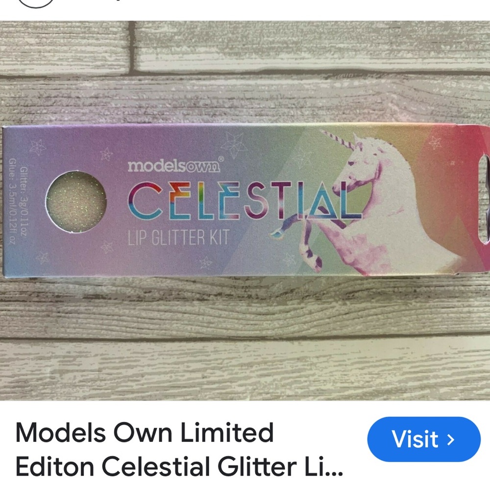 Celestial Lip Glitter Kit - Silver
